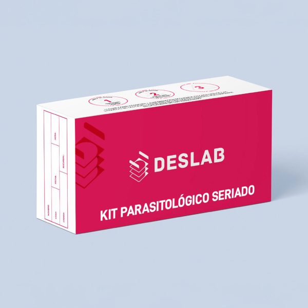 Kit colector parasitológico seriado